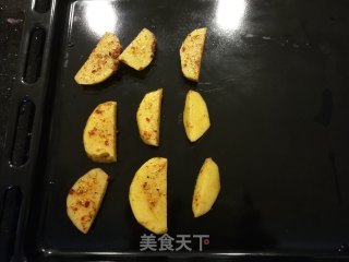 自制小零食——椒盐烤土豆的做法步骤：3