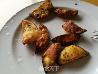 自制小零食——椒盐烤土豆的做法步骤：7