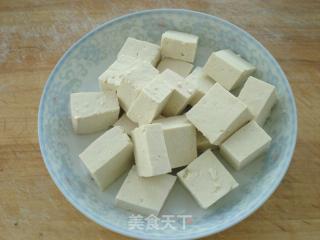 西蓝花烧豆腐的做法步骤：2
