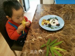 大熊猫宝宝餐的做法步骤：8