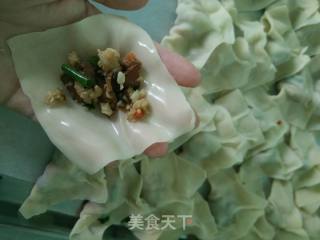 鸡汤香菇馄饨的做法步骤：4