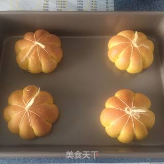南瓜面包的做法步骤：15