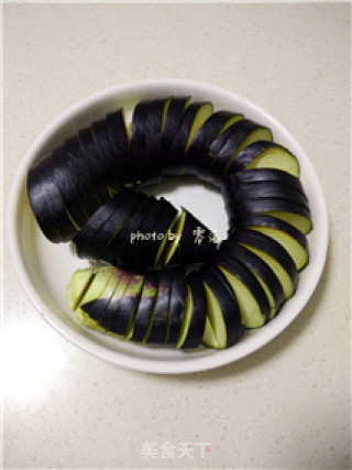 蚝油蟠龙茄子的做法步骤：3