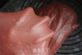 味蕾极致享受，红曲蔓越莓面包的做法步骤：6