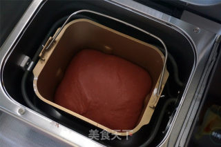 味蕾极致享受，红曲蔓越莓面包的做法步骤：8