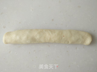 蔓越莓炼乳排包的做法步骤：9