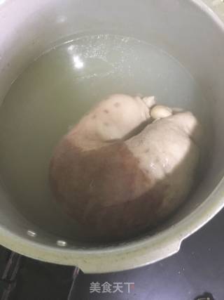 沙姜捞猪肚的做法步骤：6