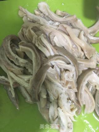 沙姜捞猪肚的做法步骤：8