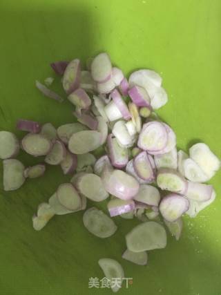 沙姜捞猪肚的做法步骤：9