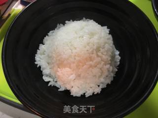 烟熏三文鱼茶泡饭的做法步骤：4