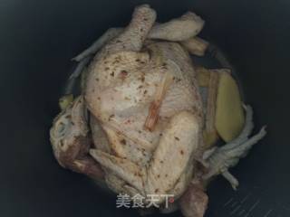 手撕鸡—简易电饭锅版的做法步骤：6