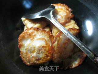 荷叶蛋烧兰花豆腐干的做法步骤：4