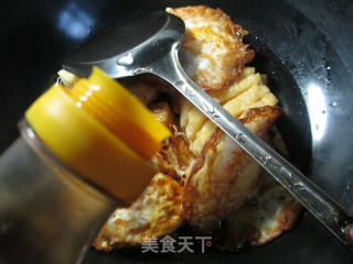 荷叶蛋烧兰花豆腐干的做法步骤：6