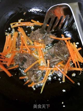牛肉炒面的做法步骤：10