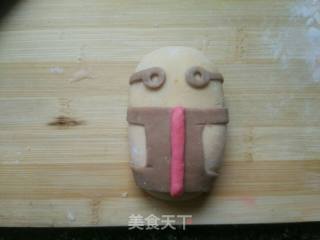 小黄人红薯馒头的做法步骤：8