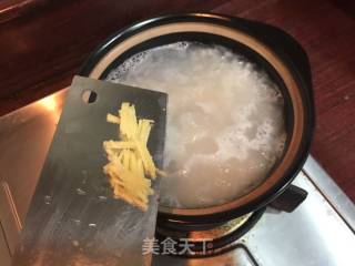 螃蟹鸭脯砂锅粥的做法步骤：8