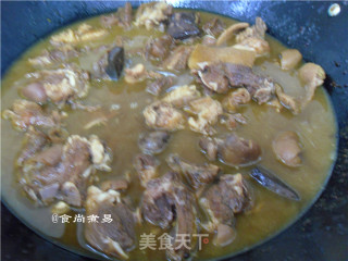 咖喱羊肉焖腐竹的做法步骤：10
