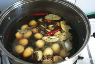 自制乡巴佬鹌鹑蛋的做法步骤：4
