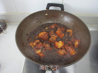 啤酒梅干菜烧肉的做法步骤：14