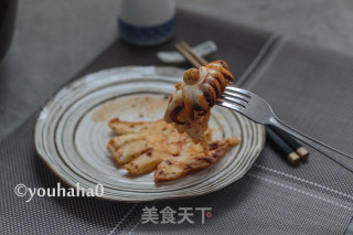 老干妈烤墨鱼的做法步骤：5
