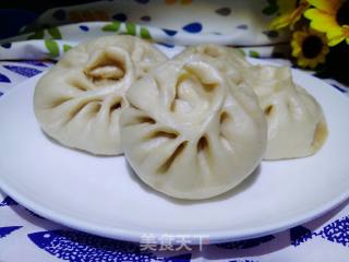 芹菜肉包/白菜肉包的做法步骤：13