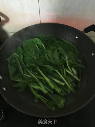 肉末菜芯的做法步骤：3