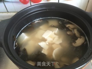 豆腐味增汤的做法步骤：8