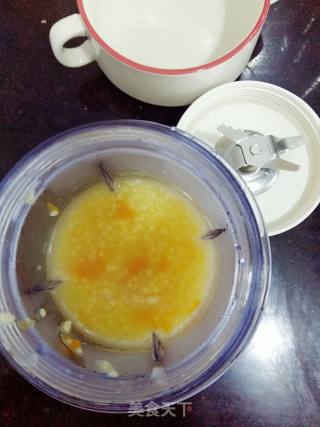 宝宝辅食南瓜小米糊的做法步骤：6