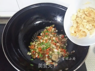 田园炒饭的做法步骤：5