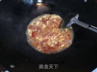 番茄鸡蛋拌饭的做法步骤：7