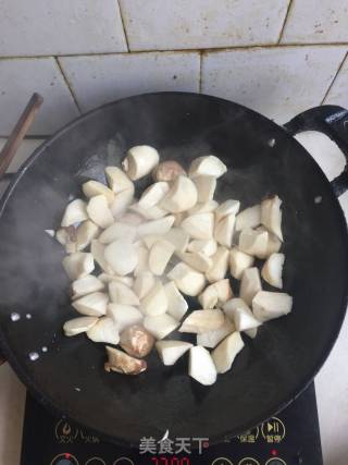 蚝油肉末杏鲍菇的做法步骤：5
