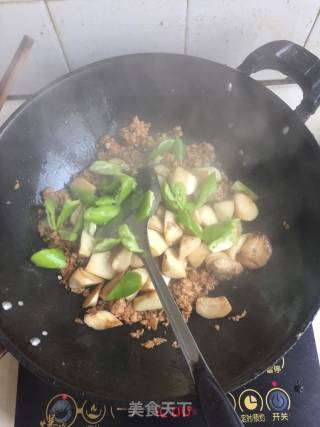 蚝油肉末杏鲍菇的做法步骤：8