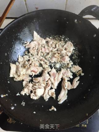 黑木耳炒肉片的做法步骤：5