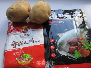 红果家麻辣土豆的做法步骤：1