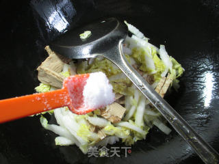 香糕炒白菜的做法步骤：5