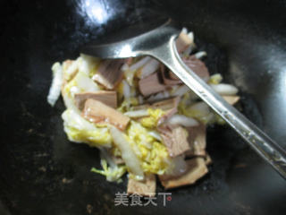 香糕炒白菜的做法步骤：7
