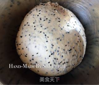 有机黑芝麻吐司的做法步骤：3