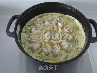 鸡蛋煎馄饨的做法步骤：8