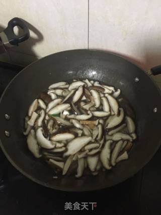 香菇扒油菜的做法步骤：7