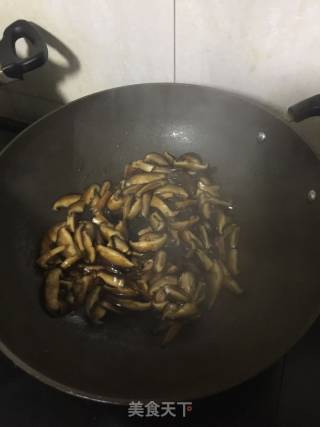 香菇扒油菜的做法步骤：9