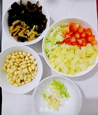 菠菜面的做法步骤：3