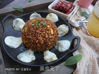 猪油渣酱油炒饭的做法步骤：9