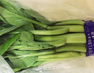 小油菜龙须面的做法步骤：2