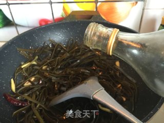 海带炒肉丝的做法步骤：8