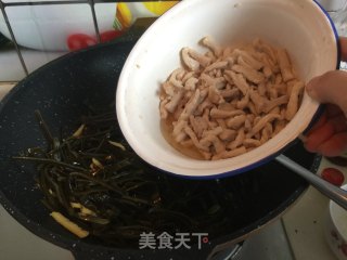 海带炒肉丝的做法步骤：10