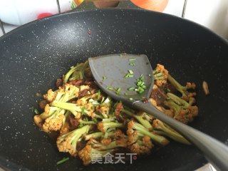 干锅花菜的做法步骤：9