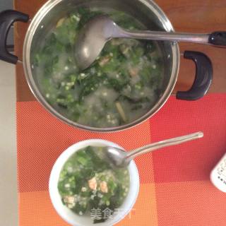 鲜虾蔬菜粥的做法步骤：6