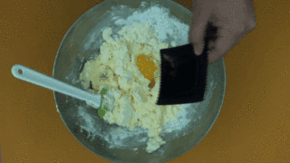 创意切片黄油饼干-----无脸男的做法步骤：3