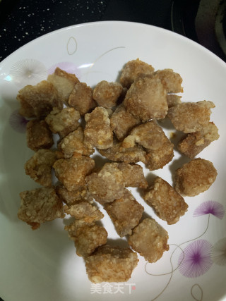 菠萝咕噜肉的做法步骤：4