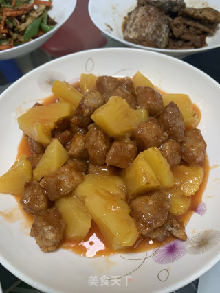 菠萝咕噜肉的做法步骤：9